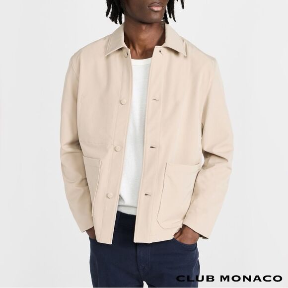 Club Monaco Other - Club Monaco **NWT** Men’s Taupe Bonded Chore Coat